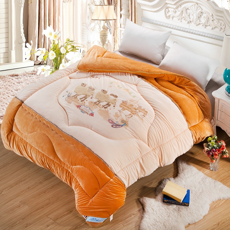 Jacquard Weave Winter Quilts Luksus sengetøj