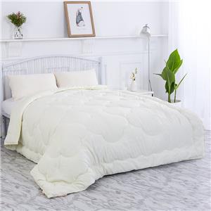Pure Color Polyester Bedste Quilt For Winte Quilt
