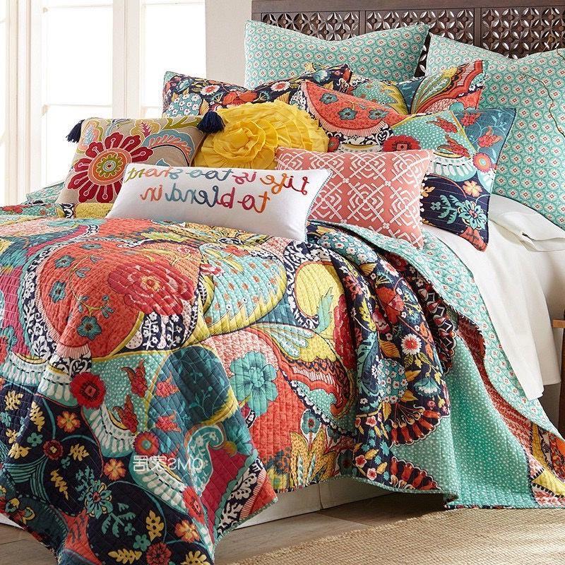 Bomuld Quilting Bed Cover