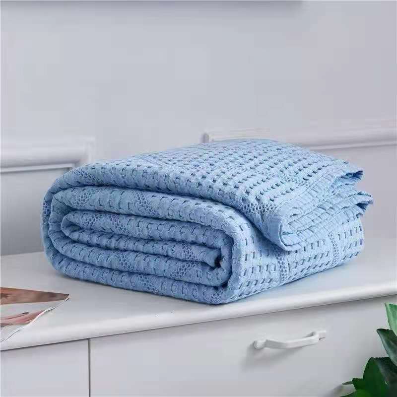 Pure Color strikket håndklæde polyester blødt håndklæde tæppe