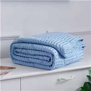 Pure Color strikket håndklæde polyester blødt håndklæde tæppe